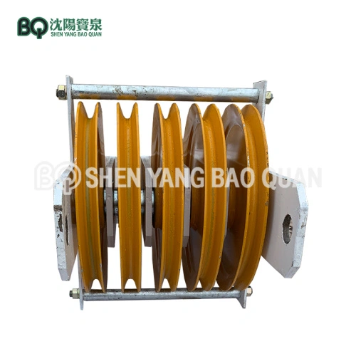 Tower Crane Spare Parts Pulley Block China Manufacturer